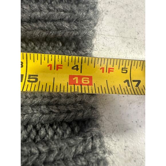 Hanna Andersson Longline Cardigan Sweater Girl Rainbow Fur Collar 80(12-18M) A14 - Picture 6 of 6